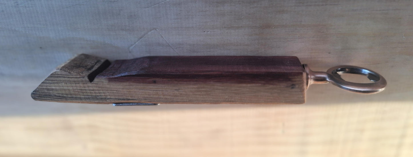 Wine Barrel Bottle Opener (long head)