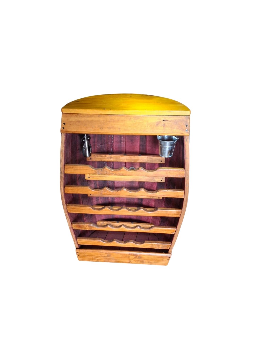 Wine Barrel Wine Rack