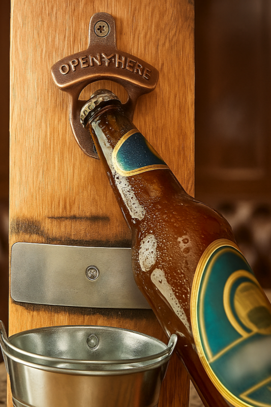 Wall Mounted Bottle Opener
